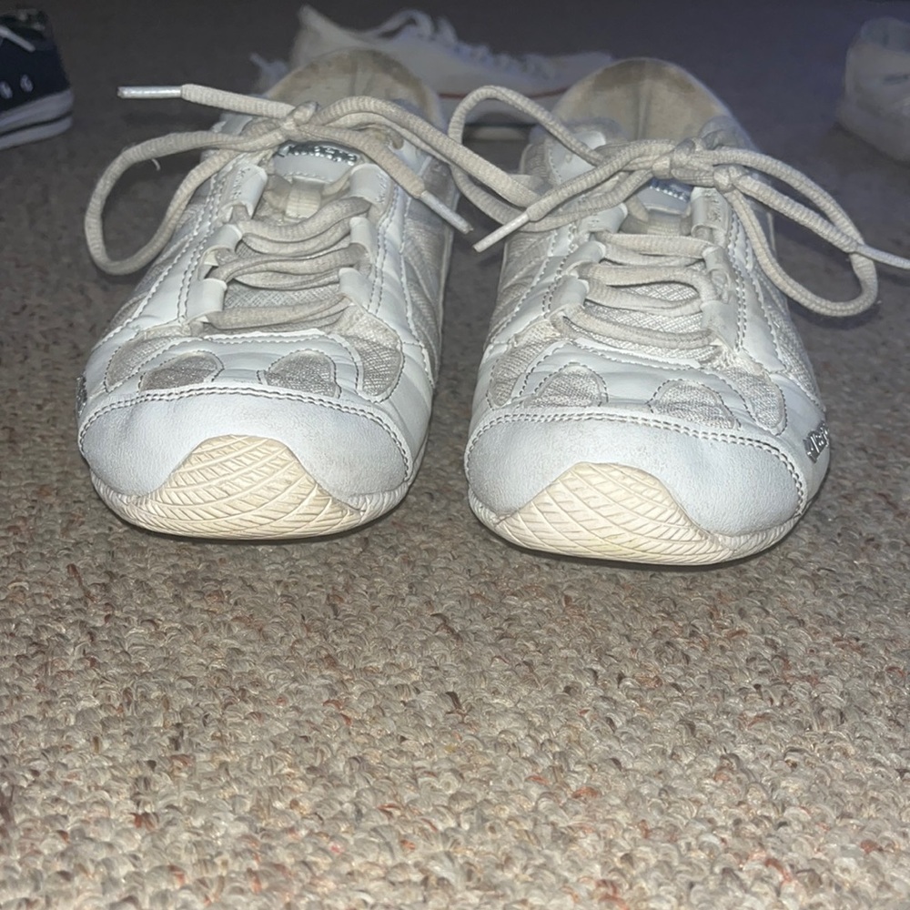 hardly used cheer shoes (were only ever worn on competition mat)